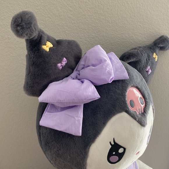 Giant Kawaii Sanrio Kuromi Plush Doll - Picture 2 of 9